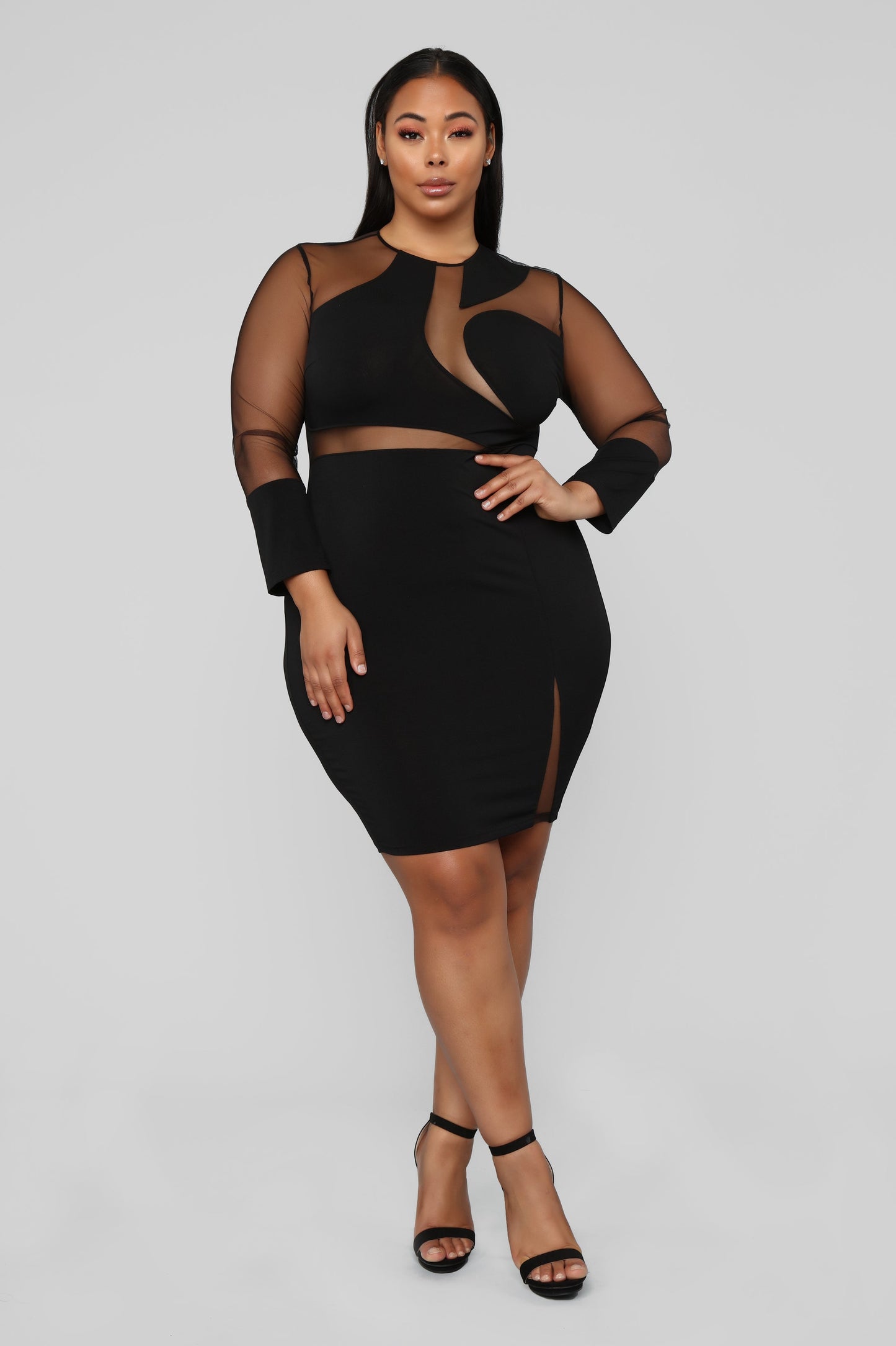 Black Sand Dress - Black