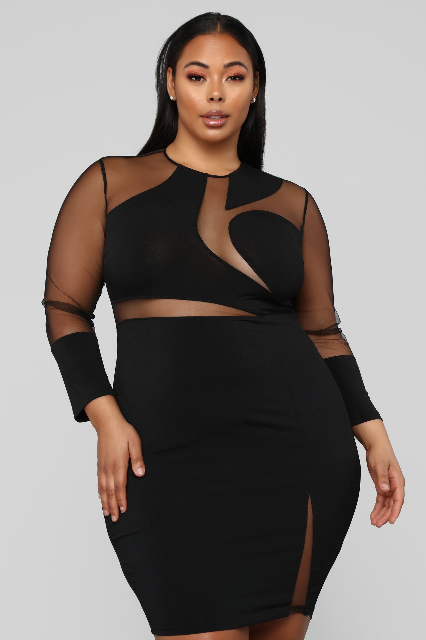 Black Sand Dress - Black